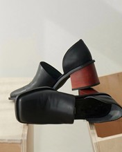 En bIev | 3w+ 天然头层牛皮  法式高端线复古优雅设计感中跟单鞋