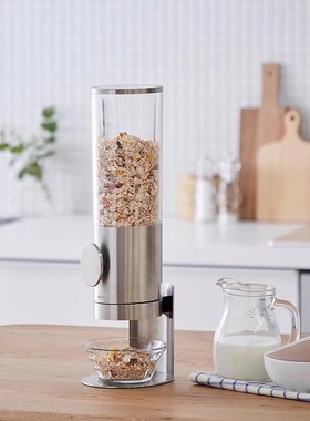 德国进口ADHOC不锈钢五谷杂粮麦片分配器麦片机谷物储存罐密封罐