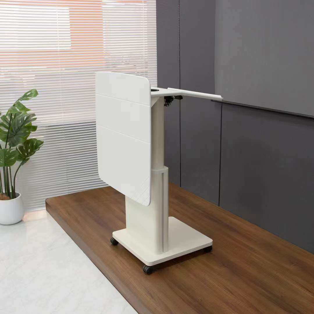 电动升降演讲台白色可移动会议室发言台主持台咨询引导台教师讲台,商业/办公家具,演讲台/演讲桌,淘宝优惠券,粉丝福利购,淘宝优惠卷