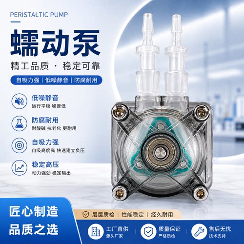 大流量易装蠕动计量泵500ML/min