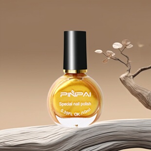 纯金色黄金色指甲油补漆专用修复膏金器首饰品包包项链掉漆修复