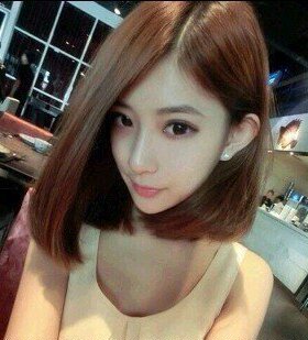 包邮韩国中分假发女短发真发气质波波头蓬松自然学生直发jiafa套