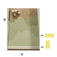 The entrance door floor mat with a high-end feel can be cut with a silk ring. The entrance hall floor mat, the anti-slip shoe-changing mat, and the customizable floor mat are all available thumbnail 8