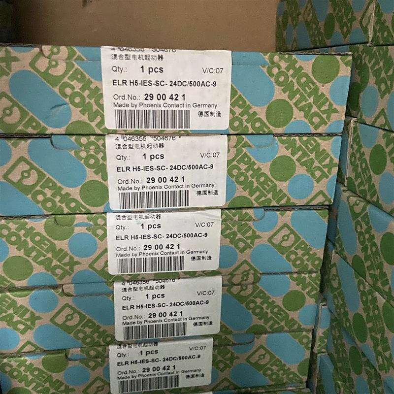 2900421菲尼克斯电机起动器  ELR H5-IES-SC-24DC/500AC-9询价