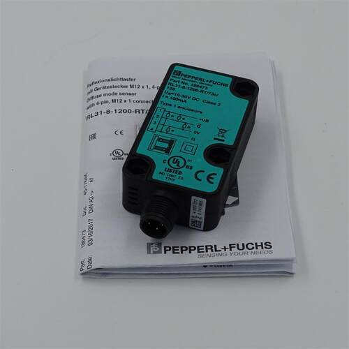 全新原装P+F倍加福RL31-8-1200-RT/73c/136光电感测器186473询价