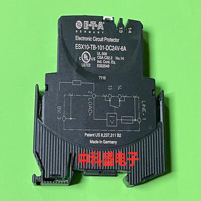原装进口德国断路器 ESX10-TB-101-DC24V-4A 2A 6A 8A 10A 16A