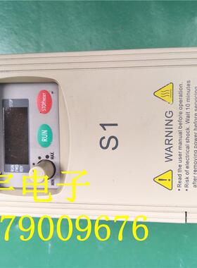 拆机台达变频器 S1 0.4KW 220V VFD004S21A 实物拍摄 成色新 询价