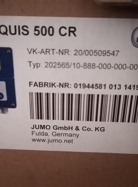 JUMO AQUIS 500 CR控制器202565/10-888-000-000-000-25/000询价