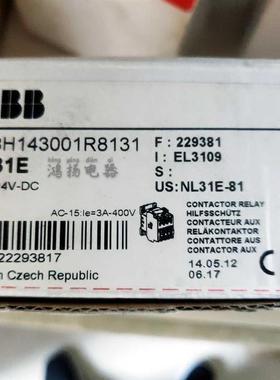 ABB NL31E 24VDC询价