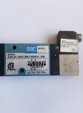 原装正品MAC电磁阀24A-A1-B00-EM7-RDFA-1RB/181B-A14BAAB现询价
