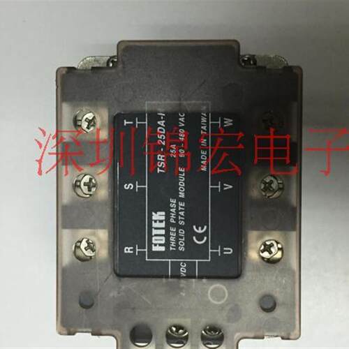 原装台湾固态继电器带散热底座TSR-25DA-H,25A 480V高电压询价