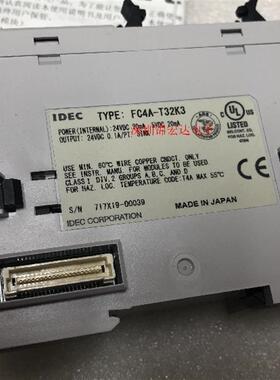供应原装日本进口PLC输出模块FC4A-T32K3,原装全新现货询价