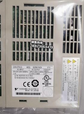 SGMAH-01AAA4C/2C+SGDM-01ADA 安川伺服 全新原装 现货销售 询价