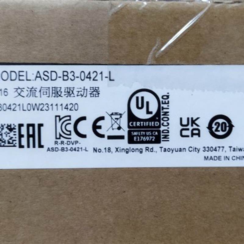 ASD-B3-0421-L全新原装正品伺服驱动器