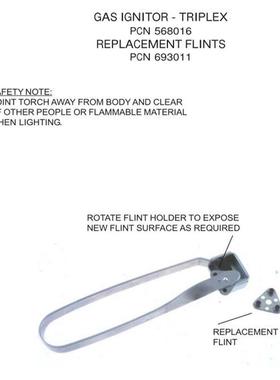 适用UNITOR/DREW三火石气焊打火器176-633198 备用火石176-63询价