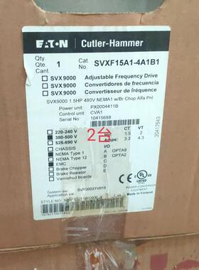 伟肯(EATON) SLX9000系列SVX020A1-4A1B1价格再谈SVXF15A1-4A询价