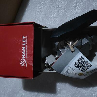 HAM-LET哈姆雷特球阀 H6800SSL12MMPSS 全新原装现货询价