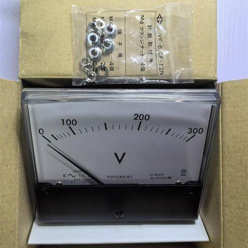 日本原装正品TOYOKEIKI东洋计器电压表 ACF-12NB 300V询价