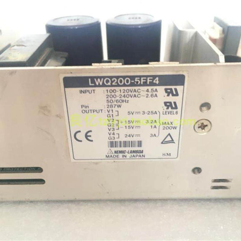 二手拆机LAMBDA LWQ200-5FF4 5V+-15V 24V 电源询价
