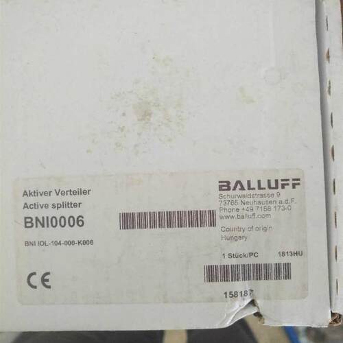 全新BALLUFF BOS020N BOS R020KPSRF11002S75感测器BNI0006询价