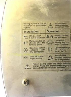 德国GARVENS SL20.801 电源 24V20A 500W询价