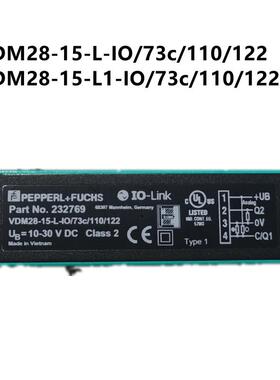 全新倍加福P+F VDM2815LIO/73C/110/122激光测距仪原装现货询价