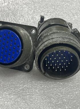 拆机 二手 日本DDK MS3106B28-15P 28-15S 35芯镀银航空插座询价