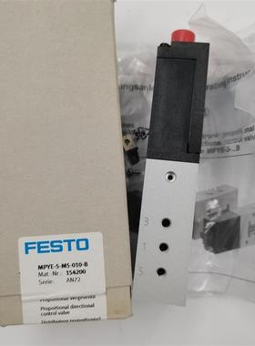 现货销售德国FESTO费斯托比列阀MPYE-5-M5-010-B/154200原装询价