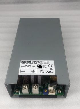 TDK 日本兰达 CUS600M-28/EFTL  24v 28V 21.5A 600W 开关电询价