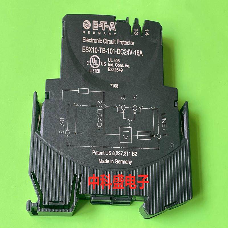 原装进口正品德国  ESX10-TB-101-DC24V-16A 自动断路器开关