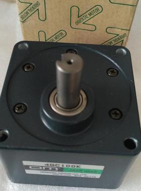 日本GV4G25 4GC100K减速波箱4RK25RGN-CW 4RK25GN-CM抱闸电机