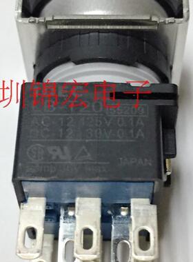 供应进口IDEC平面型带灯按钮开关LB-T20圆形绿色带灯询价