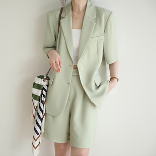 清仓价到手99元 西装 短袖 女薄款 外套夏款 休闲西装
