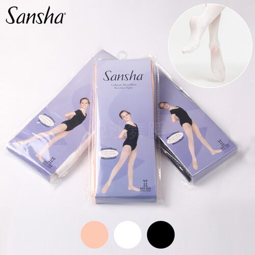 Sansha三沙儿童芭蕾袜考级舞蹈袜