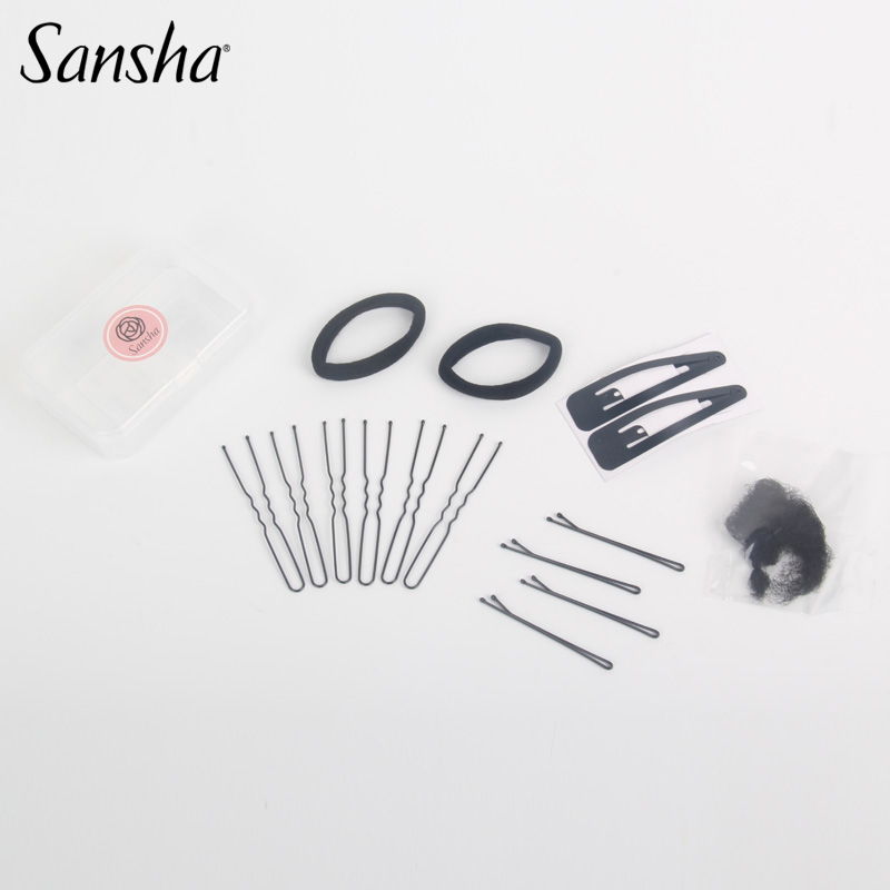 三沙芭蕾舞蹈头网盘发网发卡头饰