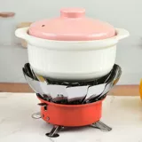 Наружная мини -квадрилатеральная печь газовой печи портативная складная карта Тип печи печь головка