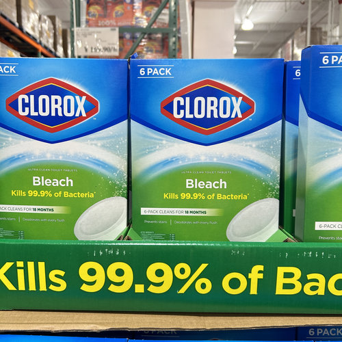 上海开市客代购  CLOROX马桶清洁锭100g*6