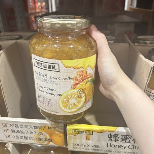 蜂蜜柚子茶韩国进口山姆会员超市