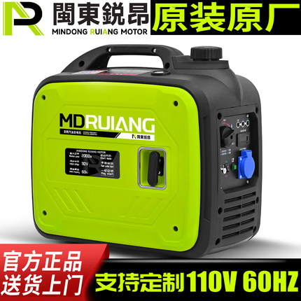 跨境台湾香港海外家用小型汽油发电机110V/220V频率60HZ静音变频