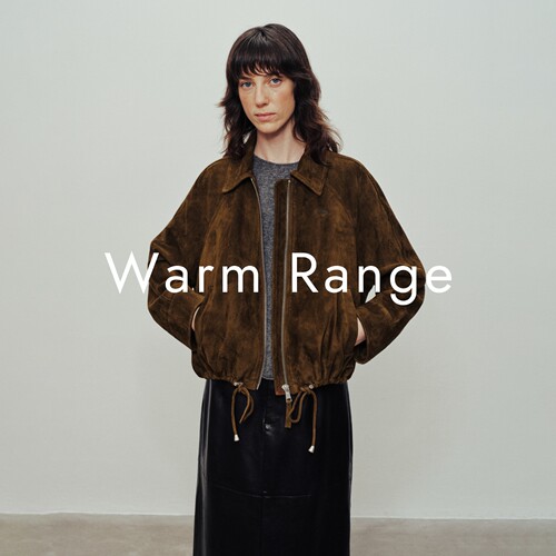 Warm Range 廓形羊皮外套麂皮衣夹克