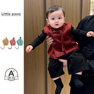 儿童裤子秋冬加厚长裤男女童韩版百搭灯芯绒直筒裤加绒宽松休闲裤