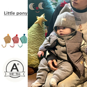 韩版 婴幼儿夹棉马甲秋冬加厚男女宝宝百搭洋气背心外套