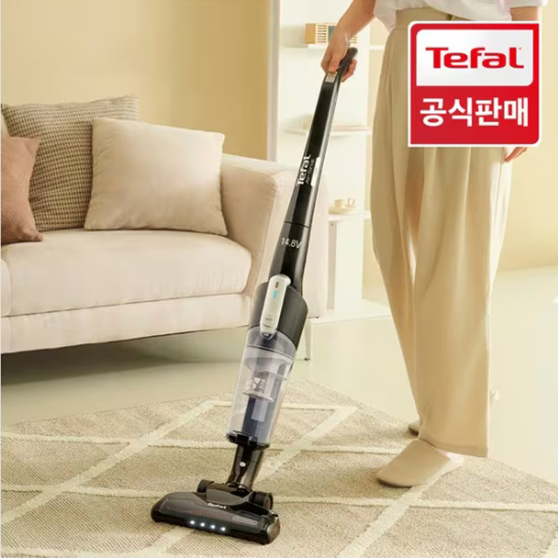 韩国直邮原装进口正品Tefal特福无线吸尘器立式手持式轻型家用