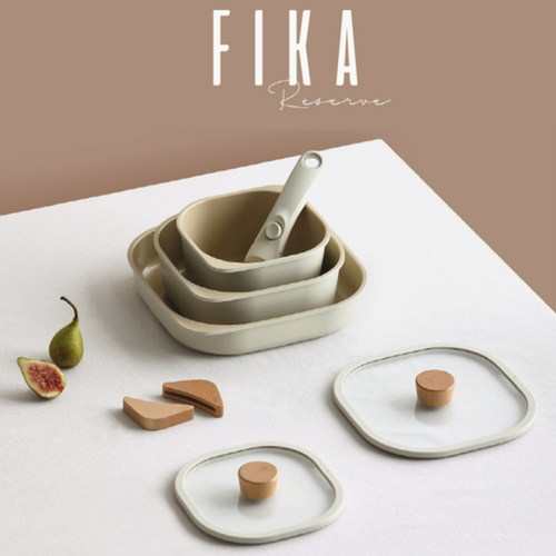 韩国原装进口正品 neoflam FIKA 不粘锅煎锅汤锅火锅套装