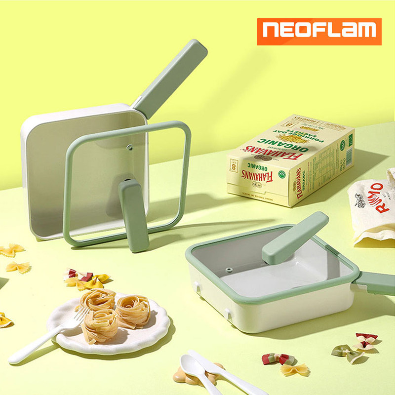 韩国原装进口正品 neoflam 不粘锅平底煎锅玉子烧锅