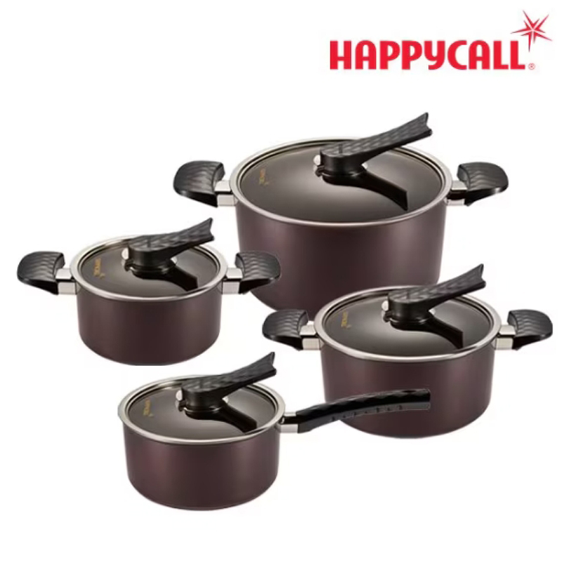 韩国原装进口正品直邮happycall 不粘锅汤锅奶锅炖锅