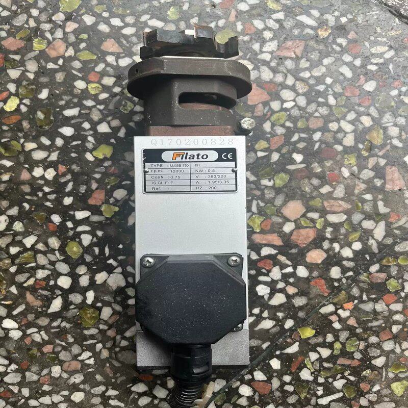 议价进口木工机械封边机上拆下来的高速电机实物拍摄成-