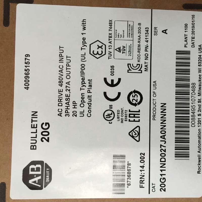 议价20G1AND302JN0NNNNN 罗克伟尔变频器 质保一年