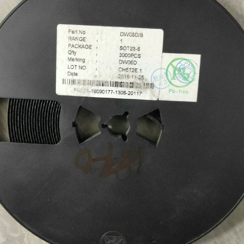 议价贴片富满锂电池保护IC芯片 二合一DW06D/B-DW06D