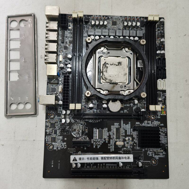 议价英特尔X79主板套装,带E5-4620处理器,正常用没问